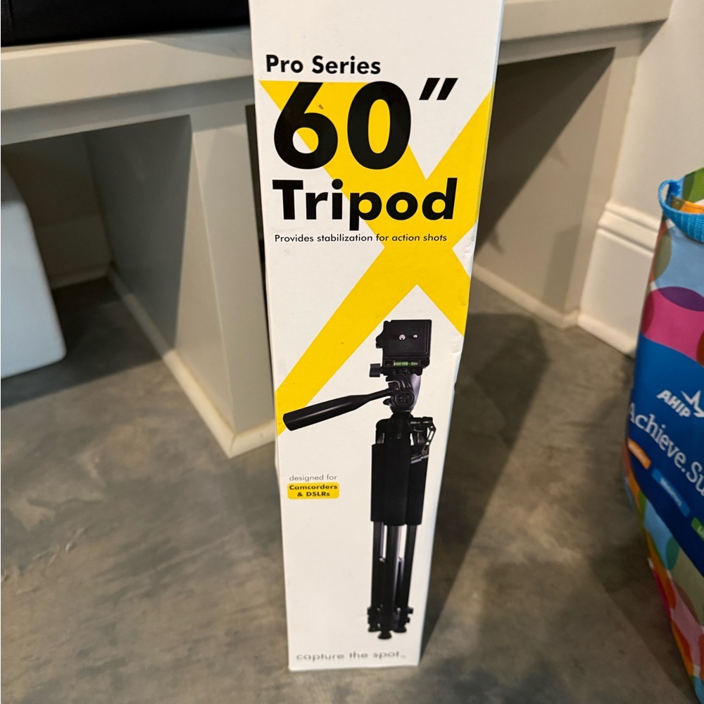 Black Tripod for Cameras and Video